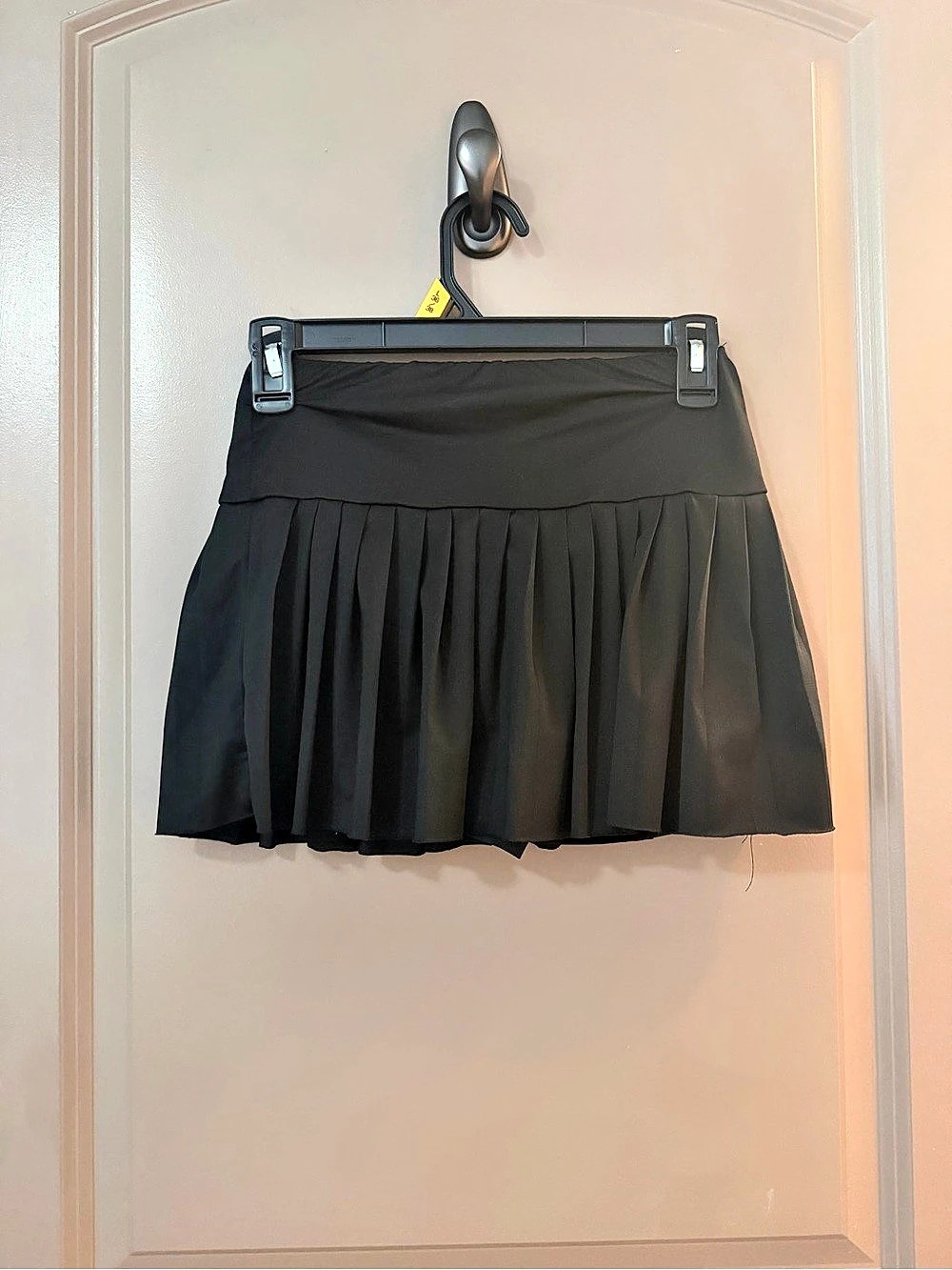 Black Pleated Mini Skirt Like New